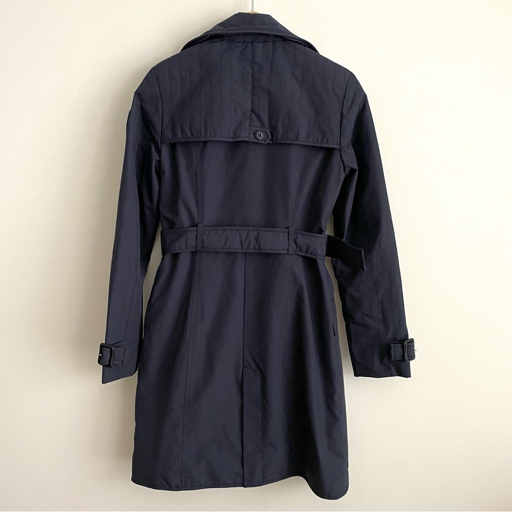 Nobis Justice Legacy Trench Coat in Navy NWT - Picture 2 of 12